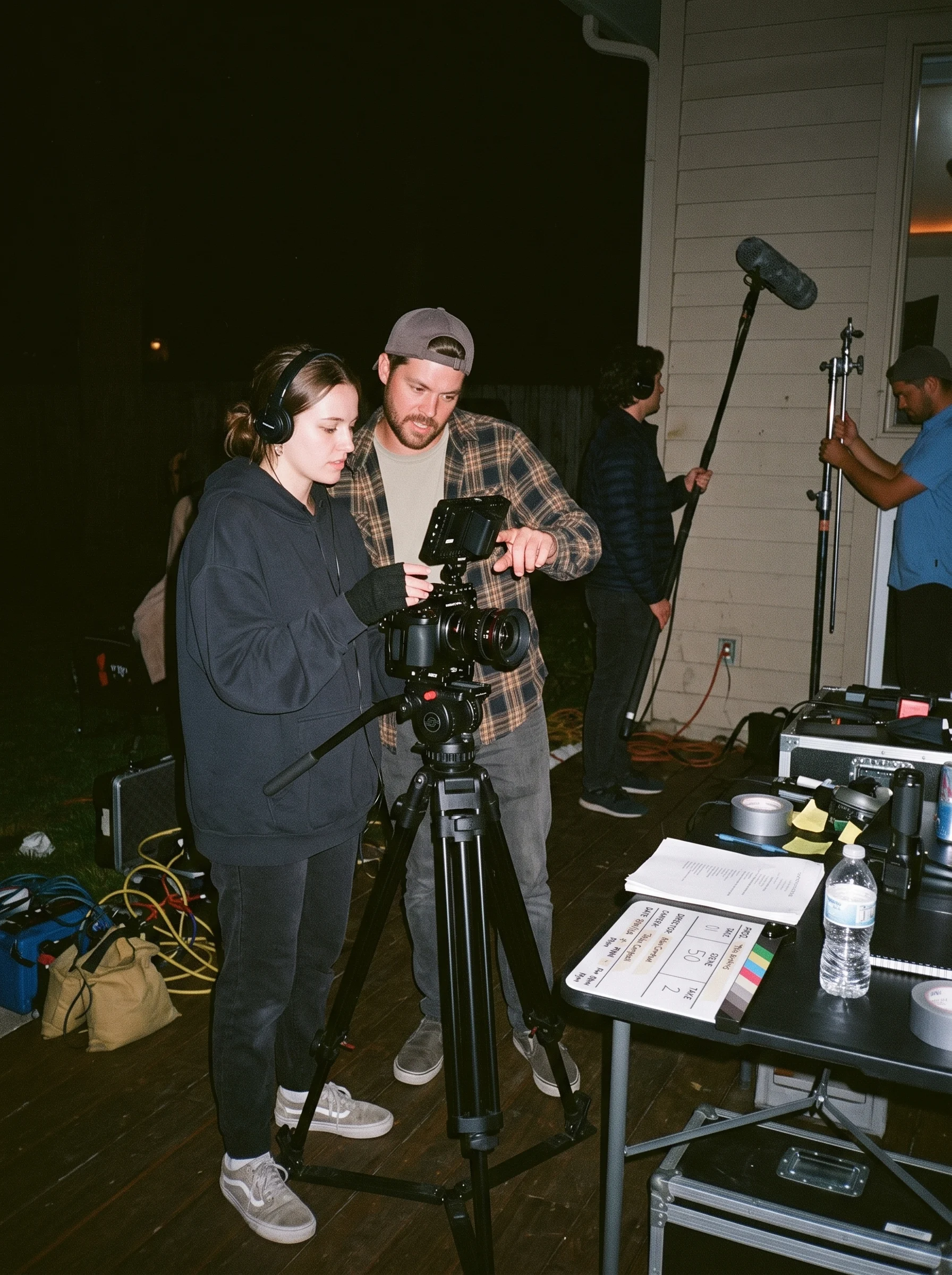filming